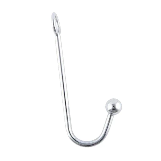 Smooth Toy Hook Metal Sex Anal AllNight 3294 0706